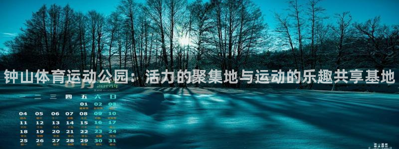 MK体育官网下载联系电话：钟山体育运动公园：活力的聚