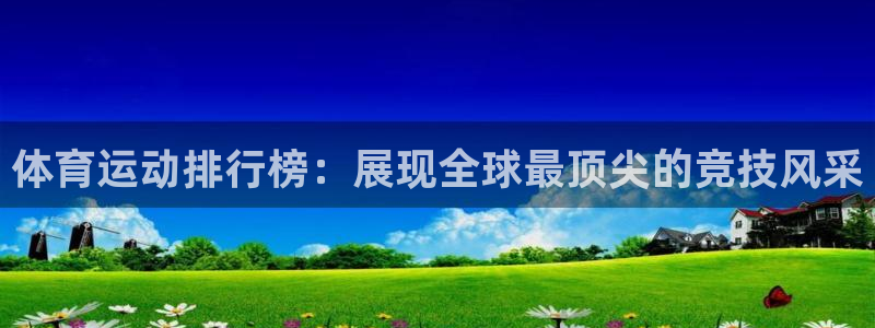 mk体育官网入口网址是多少：体育运动排行榜：展现全球最顶尖的