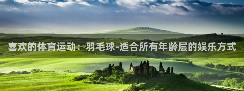 MK体育网页：喜欢的体育运动：羽毛球-适合所有年龄层的娱乐方